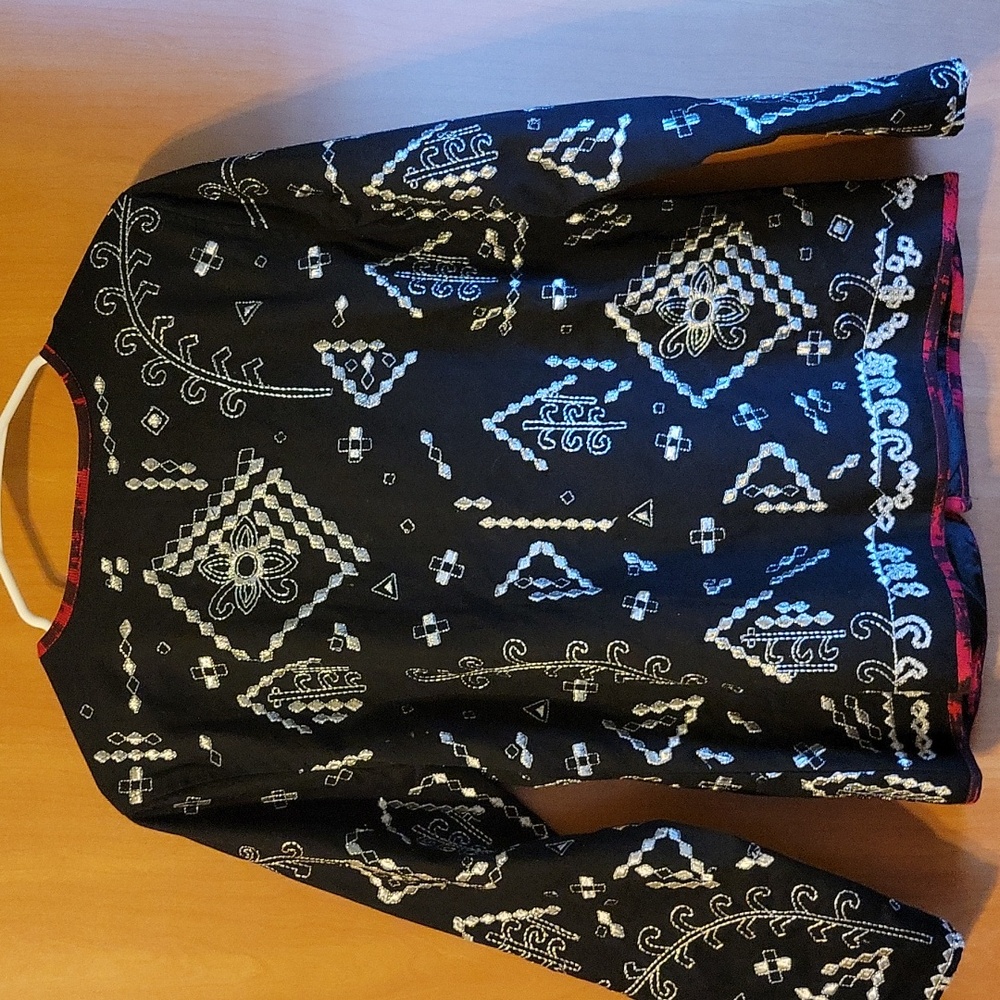 Notations Sequin Embroidered Jacket - image 7